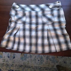LOFT Plaid Skirt